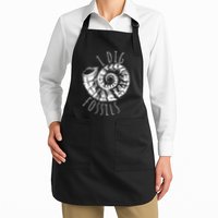 I Dig Fossils Ammonite Fossil Paleontology Apron
