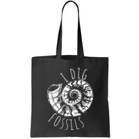 I Dig Fossils Ammonite Fossil Paleontology Bag
