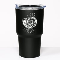 I Dig Fossils Ammonite Fossil Paleontology Tumbler