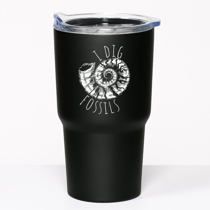 I Dig Fossils Ammonite Fossil Paleontology Tumbler