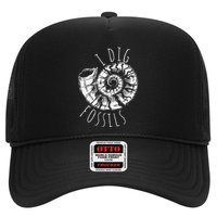 I Dig Fossils Ammonite Fossil Paleontology Trucker Hat