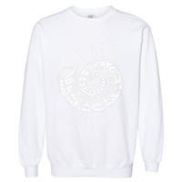 I Dig Fossils Ammonite Fossil Paleontology Garment-Dyed Sweatshirt