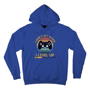 I Dont Get Older Level Exp Up Gaming Gamer Birthday Gift Hoodie