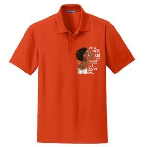 I Dont Get Older I Level Up African American Cancer Gift Dry Zone Grid Polo