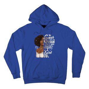 I Dont Get Older I Level Up African American Cancer Gift Hoodie