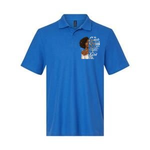 I Dont Get Older I Level Up African American Cancer Gift Softstyle Adult Sport Polo