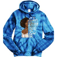 I Dont Get Older I Level Up African American Cancer Gift Tie Dye Hoodie