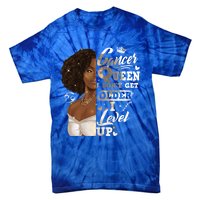 I Dont Get Older I Level Up African American Cancer Gift Tie-Dye T-Shirt