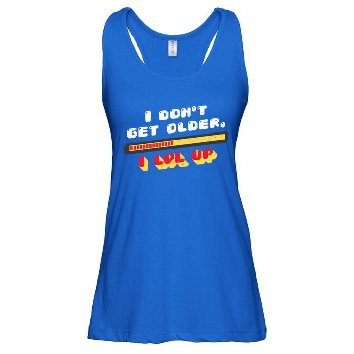 I Dont Get Older I Level Up Gift Ladies Essential Flowy Tank