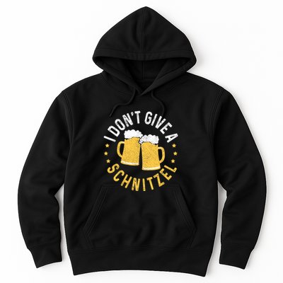 I Dont Give A Schnitzel Oktoberfest German Funny Gift Hoodie