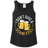 I Dont Give A Schnitzel Oktoberfest German Funny Gift Ladies Essential Tank