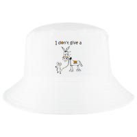 I Dont Give A Rat Ass Donkey And Mouse Walking Funny VNeck Cool Comfort Performance Bucket Hat
