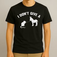 I Don't Give A Rats Ass Distressed T-Shirt