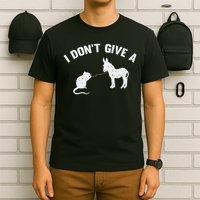 I Don't Give A Rats Ass Distressed T-Shirt