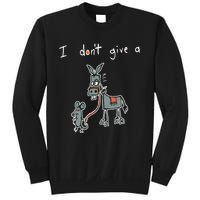 I Dont Give A Rats Donkey Women I Dont Give A Rats Azz Sweatshirt