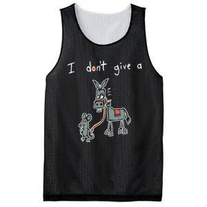 I Dont Give A Rats Donkey Women I Dont Give A Rats Azz Mesh Reversible Basketball Jersey Tank