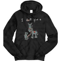 I Dont Give A Rats Donkey Women I Dont Give A Rats Azz Tie Dye Hoodie