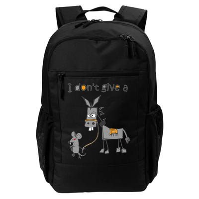 I Don't Give A Rats Donkey Backpack