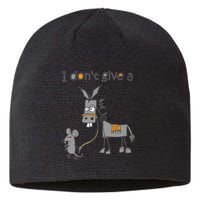 I Don't Give A Rats Donkey Sustainable Beanie
