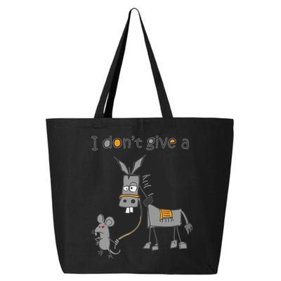 I Don't Give A Rats Donkey 25L Jumbo Tote
