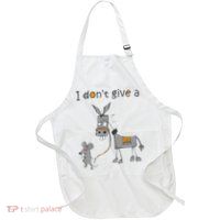 I Don't Give A Rats Donkey Apron
