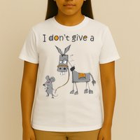 I Don't Give A Rats Donkey T-Shirt