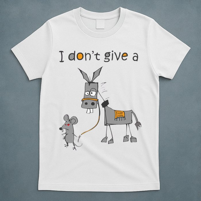 I Don't Give A Rats Donkey T-Shirt