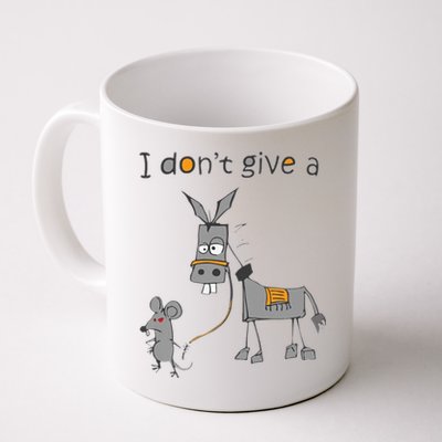 I Don't Give A Rats Donkey Mug