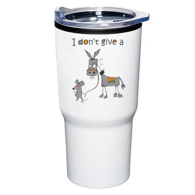 I Don't Give A Rats Donkey Tumbler