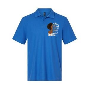 I Dont Get Older I Level Up African American January Gift Softstyle Adult Sport Polo