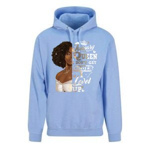 I Dont Get Older I Level Up African American January Gift Unisex Surf Hoodie