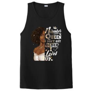 I Dont Get Older I Level Up African American November Gift PosiCharge Competitor Tank