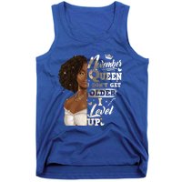 I Dont Get Older I Level Up African American November Gift Tank Top