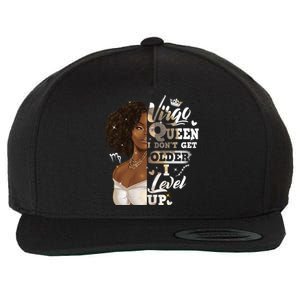 I Dont Get Older I Level Up African American Virgo Meaningful Gift Wool Snapback Cap