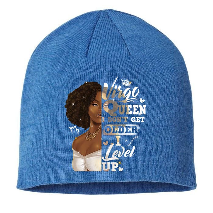 I Dont Get Older I Level Up African American Virgo Meaningful Gift Sustainable Beanie