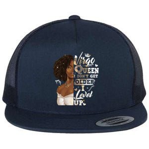 I Dont Get Older I Level Up African American Virgo Meaningful Gift Flat Bill Trucker Hat