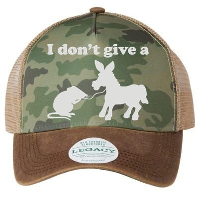 I Don't Give A Rats Ass Legacy Tie Dye Trucker Hat
