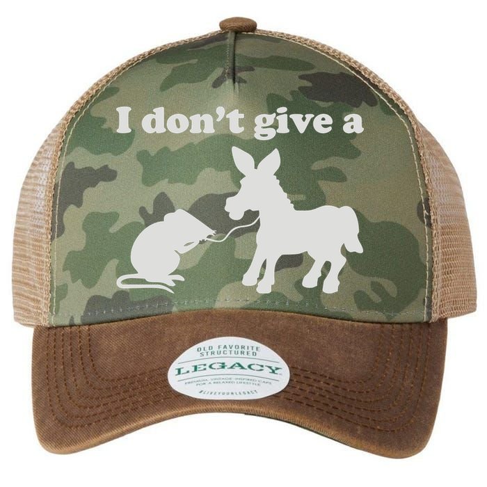 I Don't Give A Rats Ass Legacy Tie Dye Trucker Hat