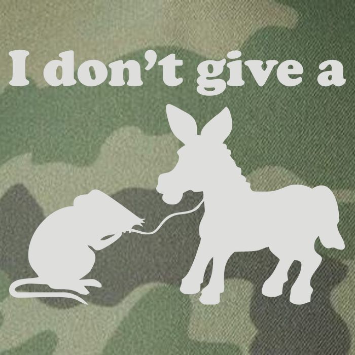 I Don't Give A Rats Ass Legacy Tie Dye Trucker Hat