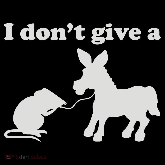 I Don't Give A Rats Ass Flexfit Unipanel Trucker Cap