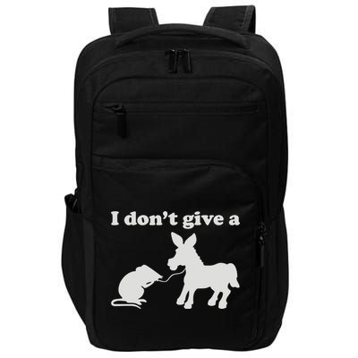 I Don't Give A Rats Ass Impact Tech Backpack