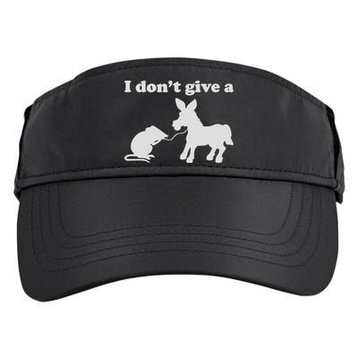 I Don't Give A Rats Ass Adult Drive Performance Visor