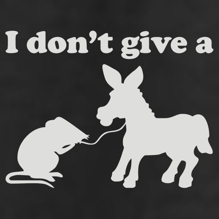 I Don't Give A Rats Ass Trucker Hat