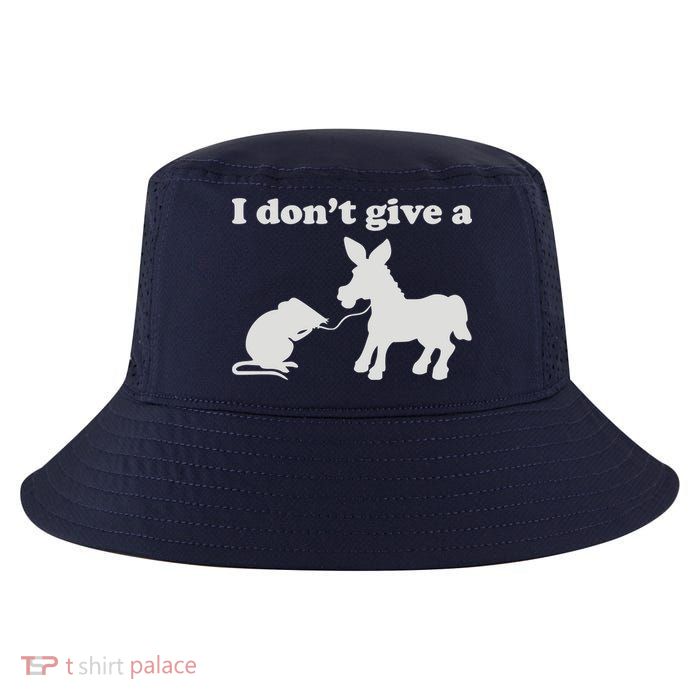I Don't Give A Rats Ass Cool Comfort Performance Bucket Hat