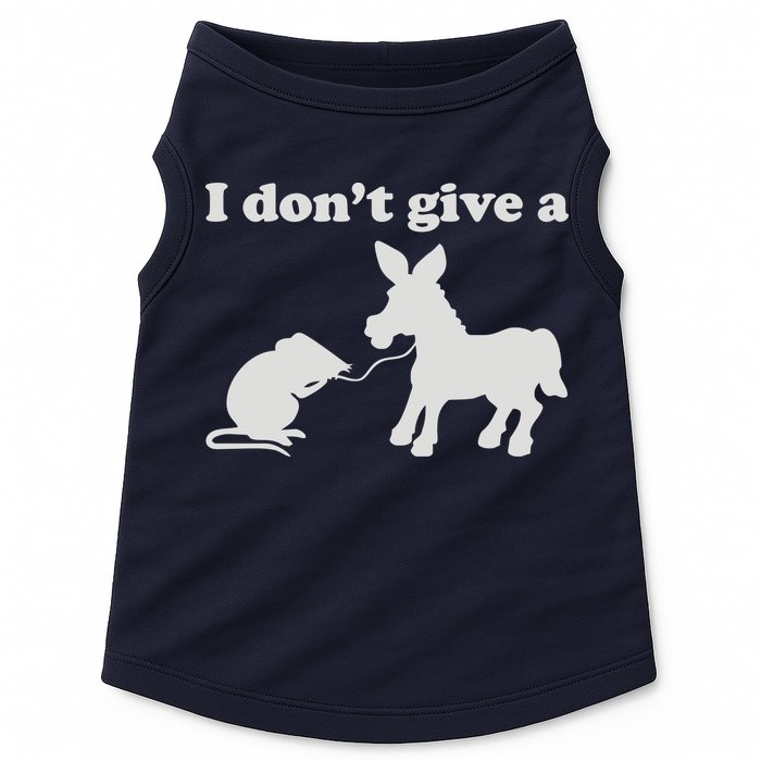 I Don't Give A Rats Ass Doggie Tank