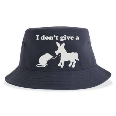 I Don't Give A Rats Ass Sustainable Bucket Hat