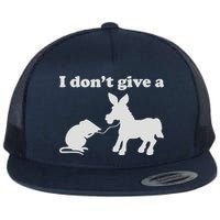 I Don't Give A Rats Ass Flatbill Hat