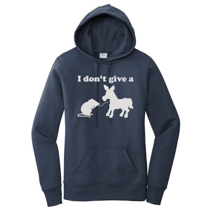 I Don't Give A Rats Ass Women's Pullover Hoodie