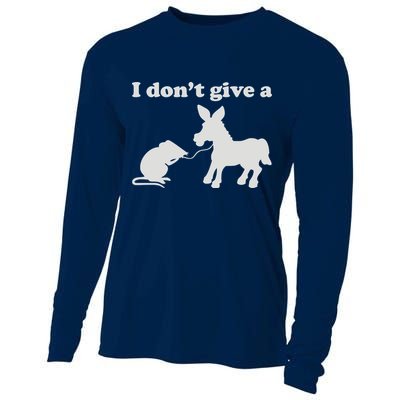 I Don't Give A Rats Ass Cooling Performance Long Sleeve Crew