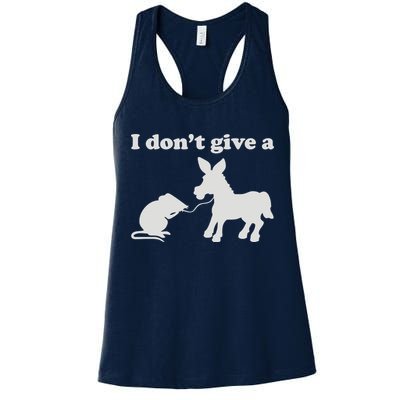 I Don't Give A Rats Ass Womens Tank Top